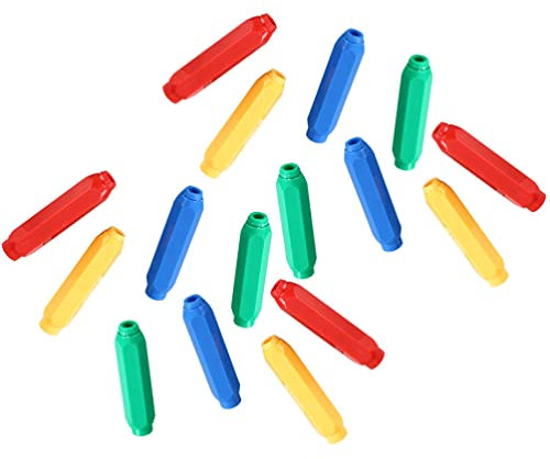 Operitacx 16st Frühlings-Kreide-Clip Bunte Kreideabdeckungen Magnetischer Kreidehalter Kreideklammer Aus Kunststoff Halter Für Kreideklammern Tafel Wasserlösliches Abs Kleinkind Zeichenbrett