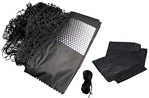 Sandora 22121 Fußballtor Ersatznetz schwarz/weiß kompatibel für viele Tore mit dem passenden Maß 180x120x60cm