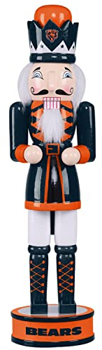 FOCO Chicago Bears NFL Nussknacker Holzfigur 35cm