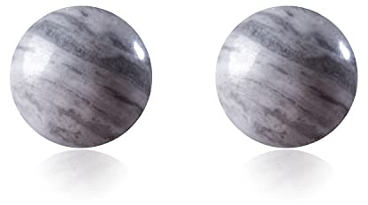 150pcs 8mm Natural Map Stone Beads Polished Jasper Gemstone Beads for DIY Jewelry Making Energy Stone Healing Power
