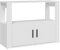 vidaXL Sideboard Schrank Anrichte Beistellschrank Kommode Mehrzweckschrank Standschrank Wohnzimmerschrank Weiß 80x30x60cm Holzwerkstoff