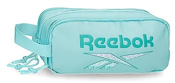 Reebok ANN Estuche Triple Azul 22x10x9 cms Poliéster