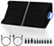 LPDISPLAY Foldable Solar Panel 75W, Only 8 Pounds with function handle, IP67 ETFE Coating Protected, 23.5% Conversion Rate, Solar Panel for Outdoor Camping Emergency