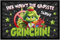 MoonWorks® Fußmatte Weihnachten Grinch personalisiierbar Wunschname Spruch lustige Weihnachtsdeko rutschfest & waschbar Grinch Lady schwarz2 60x40cm