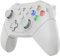 Machenike G320 PC Controller Wireless für Windows PC/NS/IOS/Android, Gaming Controller Wireless With RGB Backlight, USB-C/2.4G, Dual Vibrationsmotoren, 600Mah (Weiß)
