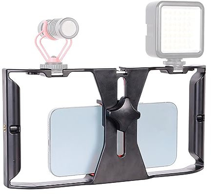 Tixiyu Universal Phone Cage, Smartphone Video Rig, Handheld Filmmaking Vlogging Case Stabilizer for Videomaker, Film Maker, Video Grapher