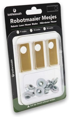 18 lame per tagliaerba robotizzato To the South® in titanio adatte per Honda Miimo HRM 3000-18 pezzi