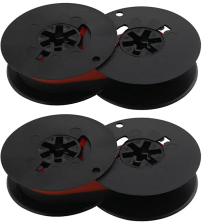 Create idea Schreibmaschinenband, kompatibel mit Royal, kompatibel mit Olympia, kompatibel mit Smith Corona, kompatibel mit Remington, kompatibel mit Brother Vintage Schreibmaschinen, 2 Stück