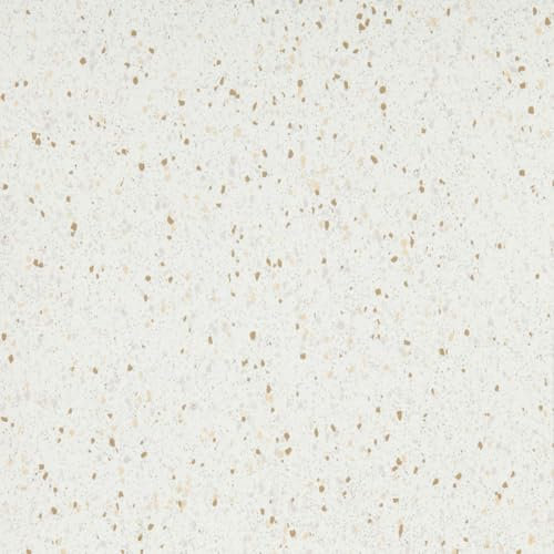 VINYL FLOORING UK White Speckled Effect Anti-Slip Best Contract Commercial Vinyl Flooring Sheet with 2.0mm Thick-1m(3'3) X 2m(6'6)-2m²