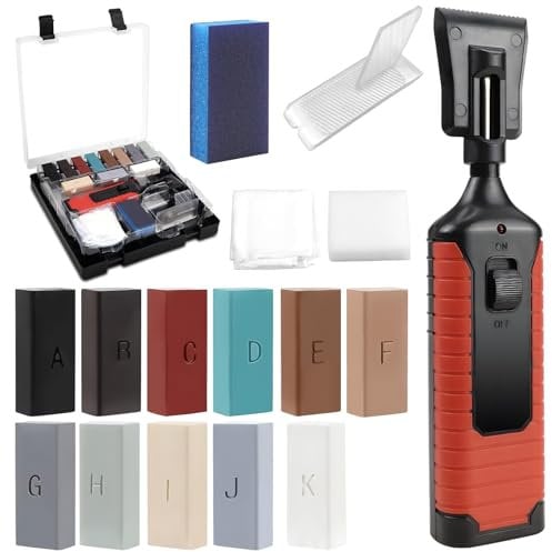 KXVXXV Laminat Reparaturset Parkett Reparaturset Hartwachs Reparaturset Holz Reparaturset Fliesen Reparatur Set Vinyl Reparaturset