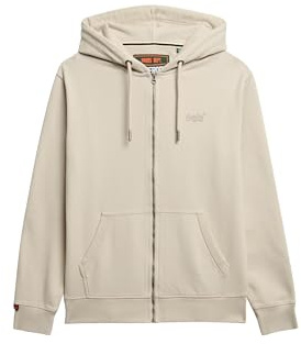Superdry Men's Essential Logo Zip-Hoodie with Brushed Inside, 3XL