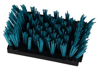 Char-Broil Charbroil Safer Replacement Grill Brush Head, Nylon Plastic, Blue