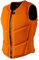 Giubbotto Salvagente Unisex, Galleggiabilità Alta e Regolabile in Neoprene con Cerniera per Nuoto, Kayak, Pesca(Orange,XL70-78KG)