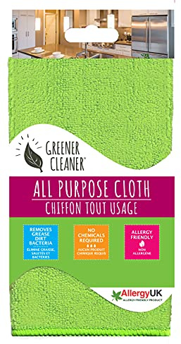 Living Eco Home Greener Cleaner All Purpose Cloth, Microfibre
