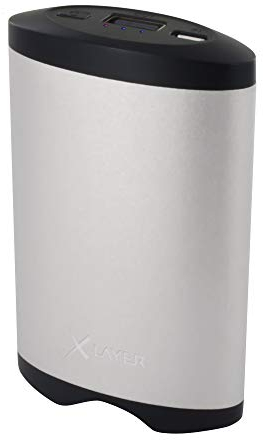 Powerbank mit Handwärmer Taschenwärmer - XLayer Power Bank PLUS Heat - 5200mAh Silver