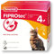 Beaphar - FIPROtec Spot-On - Kills Fleas & Ticks - Vet Strength Treatment - Easy to Apply - Suitable for Cats & Kittens from 8 Weeks of Age, Weighing more than 1kg - 4 Pipettes