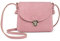LaRechor Kleine Umhängetasche Damen mit Sicher Schloss, Vegan Leder Handtasche Mini Mädchen Teenager Frauen Tasche zum Umhängen (Pink)