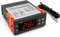 RUIZHI Controlador de Temperatura Digital AC 12V Centígrados Termostato Temperature Controller con Sensor 2 Relés para Reptiles incubadora