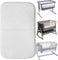 BUY ALL HERE Baby Next 2 Me Bedside crib Mattress - Super Soft & Extra Thick Foam Crib - Washable Cover - Size 83 x 50 x 5 cm - Made in UK