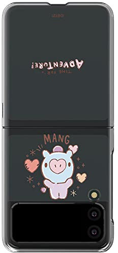BT21 Baby Sketch Schutzhülle für Galaxy Z Flip 3 5G (Mang), transparent