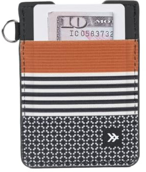 Thread Wallets Ultra Slim Kartenhalter - Minimalistische Geldbörse für Frauen & Männer - Kleine Kreditkarten-Organizer Mini Wallet