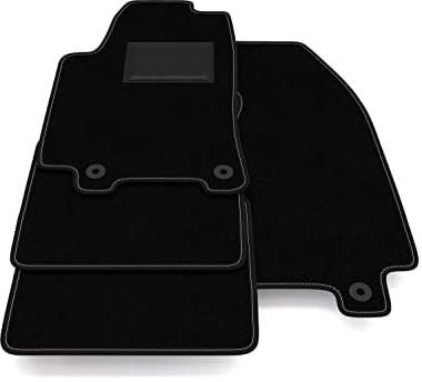 Fußmatten kompatibel mit Audi 80 B4 Cabrio 1991-1994 ohne Dekoration, personalisierbares Fußmatten-Set, Teppich-Set, Autoteppich