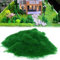 Modellbau Gras, 250g 5mm Modellbau Zubehör Modellbau Landschaft Modelleisenbahn Kunstmoos zum Dekorieren Streugras Wiese Statische Gras Herde Wald Landschaft Gelände Eisenbahn Gartenbahn Mittelgrün