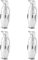 Leihao 4X 500Ml Cocktail Shaker, Penguin Stainless Steel Bar Bartender Drink Mixer Shaker Pot,Wine