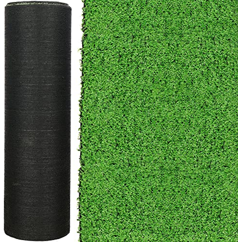 SPRINGOS Erba Sintetica 2x5 m Tappeto per Giardino Balcone Terrazzo Verde Resistente ai UV Facile da Pulire Tappeto Esterno per Decorazione e Pavimentazione