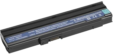 Exmate AS09C31 AS09C70 AS09C71 AS09C75 Batteria per Acer Extensa 5635 5635G 5635Z 5635ZG 5235 5235G 5235Z eMachines E528 E728 Gateway NV40 NV4001 Packard Bell EasyNote NJ31 NJ32 NJ65 (11.1V 4400mAh)