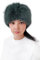Lina & Lily Damen Winter Stirnband Kunstpelz mit Gummizug (Dunkelgrün)