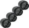HAF® 4X PVC Fittings Verschraubung mit 2X 50mm Klebemuffen | Adapter aus grauem PVC-U für Rohranschlüsse, Poolverrohrungen und vieles mehr...Qualität: Made in Europe, Menge: 4 Stück