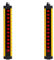 Fotoelektrischer Schutz 10 mm Sicherheits-Lichtvorhang, 44–54 Strahl, 3/5/10 m, Schutz, Lichtschranke, Bereichssensor, Gitter, Sicherheitsvorrichtung, 24 V, APS30 (Color : APS30-4610, Size : 5M DIST