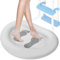 Wedhapy Pediluvio Gonfiabile per Piscina Pediluvio Antiscivolo Lavabo per Piedi per Scaletta per Ingresso in Piscina Home Spa Piedi Puliti Accessori per Piscina Fuori Terra 34,7x25,6x4,7 Pollici