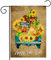 YMYIELD Happy Fall Y'all Gartenflagge, 32,5 x 45,7 cm, doppelseitig, Jute, Heimdekoration, Herbst-Wichtel, Hofflagge, Rasen, Terrasse, Haus, Outdoor-Dekoration