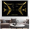 Abstrakte Flugzeug-Blaupausen Airbus A380-Blaupause Gold Poster Drucke Leinwandmalerei Wandkunst Bild Wohnzimmer Wohnkultur 90x60 cm ungerahmt