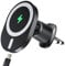 Mag-safe Car Charger Mount,15W Fast Charging,20xN55 Magnets,Car Phone Holder Wireless Charger Wireless Car Charger Magnetic Phone Holder for iPhone 16/15/14/13/12/Pro/Plus/Max Samsung Galaxy S Series