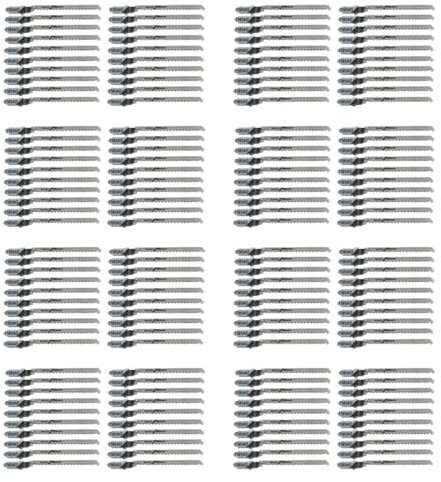 GREOHNMPAW 160Pcs Reciprocating Jigsaw Blade T101AO T-Shank Multi Jig Saw Blades for Wood Plastic Cutting Disc