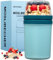 Müslibecher to Go 600ml+270ml,Joghurtbecher to Go Kinder mit Löffel,Müsli Cup to Go Becher,Cornflakes to Go,Müslibecher Müslidose Müslischale Frühstücksdose Müslibox,Joghurt Box to Go (Himmelblau)