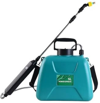 XINFULI Pulverizador, Pulverizador eléctrico for jardín, atomización automática, pulverizador de Plantas Recargable por USB de 5L, Botella, regadera, riego de jardín,Pulverizador de jardín(1)