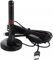 2025 Newest Smart TV Indoor Aerial - Ultra HD 4K/1080P Freeview Digital TV Aerial with 560+ Miles Long Range & Strong Magnetic Base - Easy Setup with 16.4 FT Coax Cable