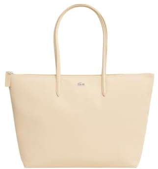 Lacoste Handtaschen, groß, 12,12 cm breit, 33 mm, beige, Einheitsgröße, Lässig