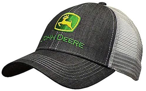 John Deere Dark Denim Style Mesh Back Hat