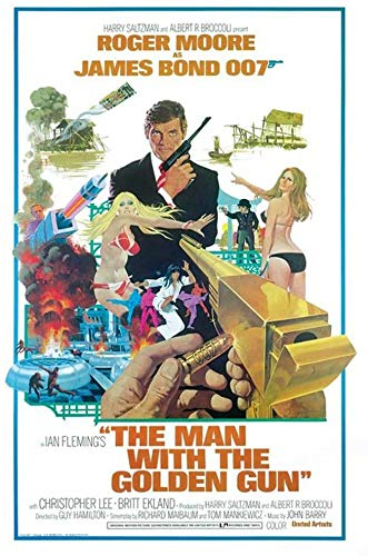 Pyramid JAMES BOND KUNSTDRUCK ART PRINT THE MAN WITH THE GOLDEN GUN POSTER