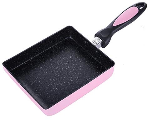TAMUME Tamagoyaki Sarten Antiadherente Tortilla Pan, Sartén Pan de Tortilla Japonesa Rectángulo Tortilla Sarten