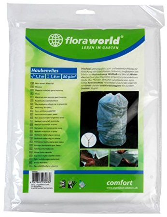 Floraworld Haubenvlies Comfort, Weiß, 5 x 130 x 160 cm