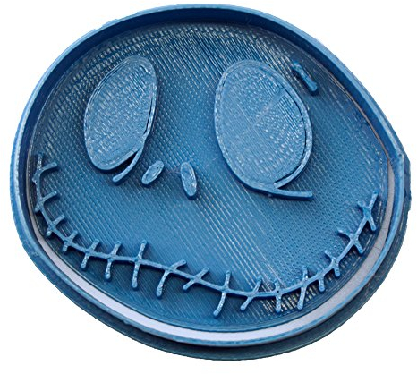 Cuticuter Halloween Jack 2 Ausstechform, Kunststoff, blau, 8x7x1.5 cm