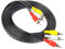 XENOCAM Câble composite audio/vidéo RCA 1,5 m DVD/VCR/SAT Jaune/blanc/rouge Connecteurs 3 mâles vers 3 mâles