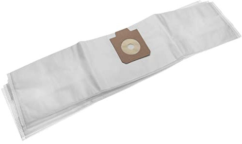 vhbw 5x Sacs compatible avec Nilfisk Alto Ergo Clean, Euro, GD 930 aspirateur - microfibre non tissée, 72,85cm x 17,05cm blanc