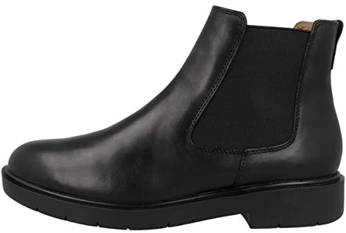 Geox D Spherica Ec1 C, Stivaletti Donna, Nero (Black C9999), 42 EU